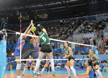 Bakı 2015: Voleybol yarışlarında bürünc medal qarşılaşması. Azərbaycan, 27 iyun 2015